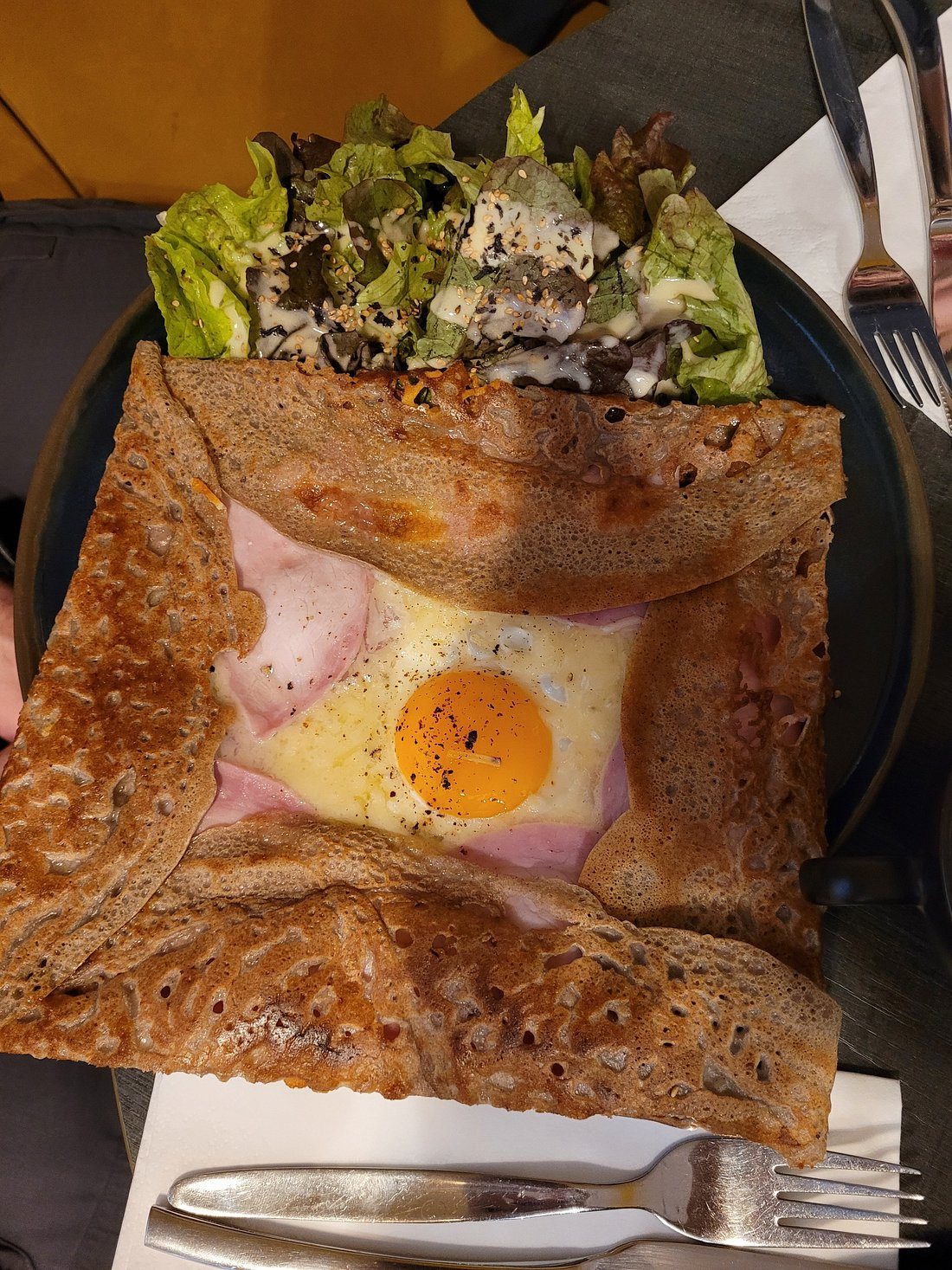 Galette complète